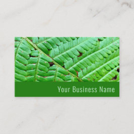 プラントシッター観葉植物の散水 名刺