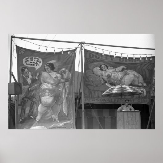 プラントシティサイドショー， 1939 ポスター (正面)