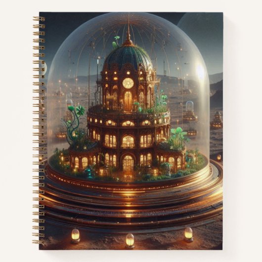 プラントジュエルボックスファンタジーアート ノートブック (正面)