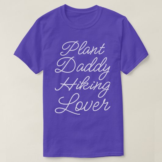 プラントダディーハイキング恋人II Tシャツ (デザイン正面)