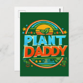 プラントダディーハウスプラントガーデニング造園パパ ポストカード (正面/裏面)