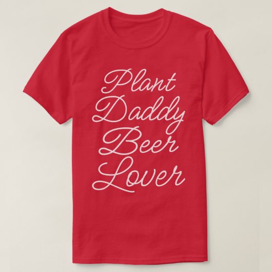 プラントダディービールラバーII Tシャツ (デザイン正面)