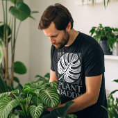 プラントダディーモンスターリーフハウスプラントラバー Tシャツ