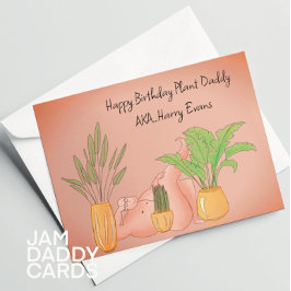 プラントダディ誕生日 カード