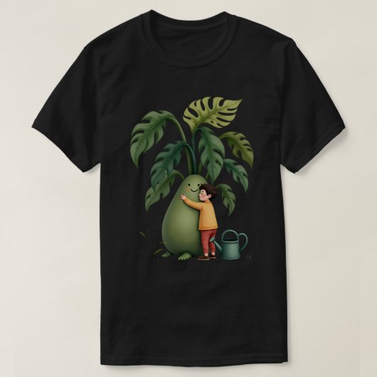 プラントハグ Tシャツ (デザイン正面)