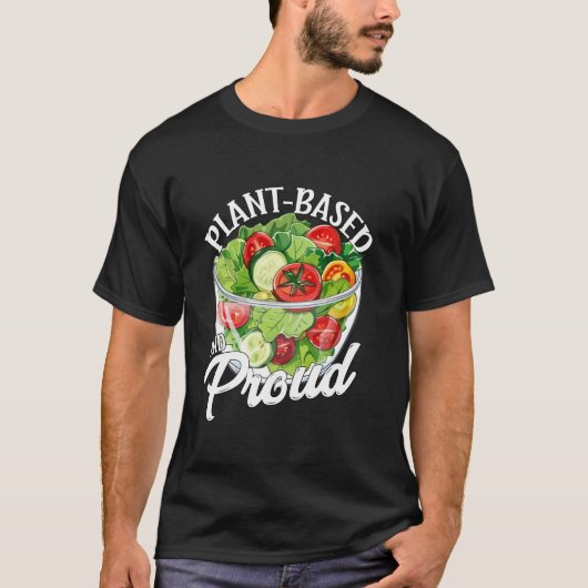 プラントベースで誇りを持とう Tシャツ (正面)