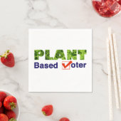 プラントベースの投票者 スタンダードカクテルナプキン (インサイチュ)