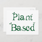 プラントベース ポストカード (正面/裏面)