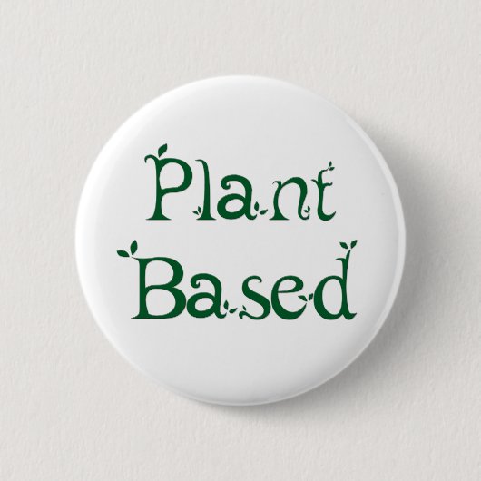 プラントベース 缶バッジ (正面)