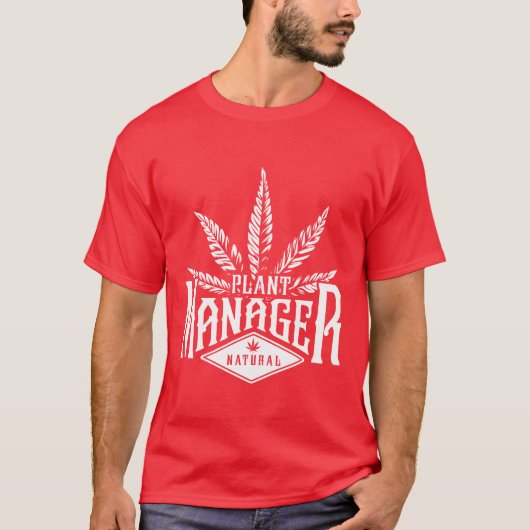プラントマネージャーのギフト Tシャツ (正面)