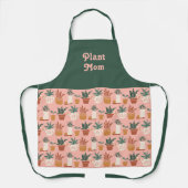 プラントママかわいいガーデニングギフト エプロン (正面)