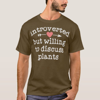 プラントママのシャツ内向きだがディスカスに喜んで Tシャツ