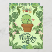 プラントママママザーズデイカード シーズンカード (正面/裏面)