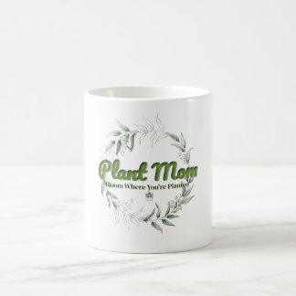 プラントマママママグ – 開花どこあなたは植え(ボタニ) コーヒーマグカップ