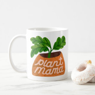 プラントママ図解入りの、写真付きの – 鉢植えマグギフト コーヒーマグカップ