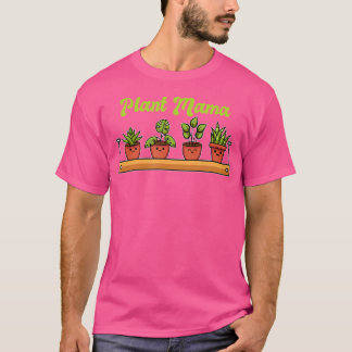 プラントママ 庭好き ガーデニング Tシャツ
