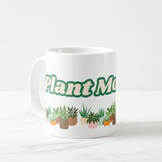 プラントマミークラシックマグ コーヒーマグカップ (正面左)