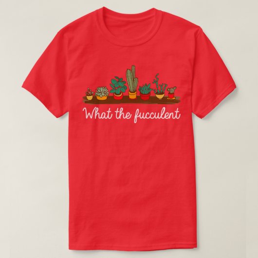 プラントラバーおもしろいの贈り物 Tシャツ (デザイン正面)