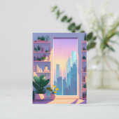 プラントラバーアパートメントポストクロッシング ポストカード (スタンド正面)