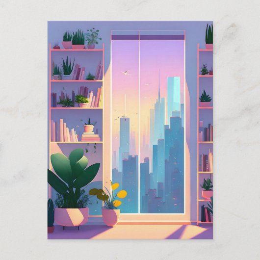 プラントラバーアパートメントポストクロッシング ポストカード (正面)