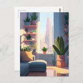 プラントラバーアパートメントポストクロッシング ポストカード (正面/裏面)