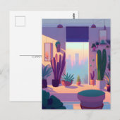 プラントラバーアパートメントポストクロッシング ポストカード (正面/裏面)