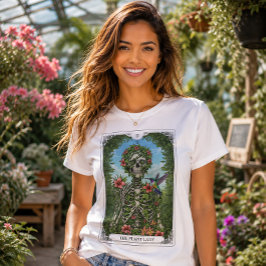 プラントレディスケルトン・ナチュラルタロット Tシャツ