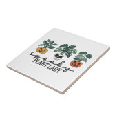 プラントレディ不気味ハロウィーンモンステラデザイン タイル (側面)