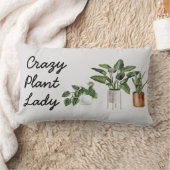 プラントレディ熱狂するシック水のカラープラント ランバークッション (ブランケット)