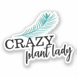 プラントレディ熱狂するパームの木の葉 シール