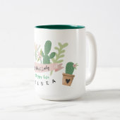 プラントレディ熱狂するーツートーンコーヒーマグ ツートーンマグカップ (正面右)