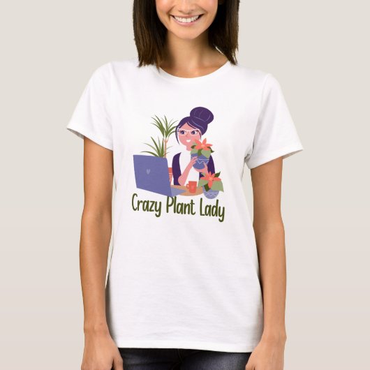 プラントレディ熱狂するーTシャツ Tシャツ (正面)