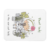 プラントレディ/おもしろい引用文 マグネット (横)