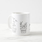 プラントレディ（新猫レディ） コーヒーマグカップ (正面左)