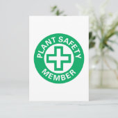 プラント安全部材の招待状 招待状 (スタンド正面)