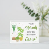 プラント紹介マーケティング ポストカード (スタンド正面)