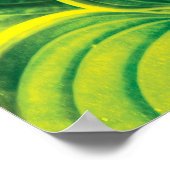 プラント – ホスタ葉ズ ポスター (角)