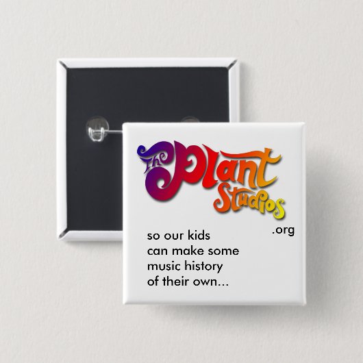 プラントStudios.org 缶バッジ (正面&裏面)