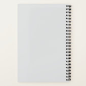 プランナーおよびゴール設定ノートブック | 整理整頓 ノートブック (裏面)