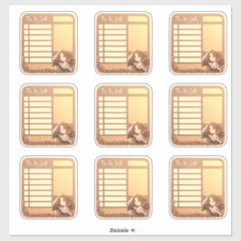プランナーかわいいステッカーでスクラップブックをリスト シール