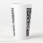 プランナーが最初のマグカップを計画するがコーヒー カフェラテマグ (正面)