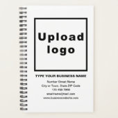 プランナーのホワイトカバーにビジネスブランド プランナー手帳 (正面)