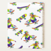 プランナーガールスケートボーダー プランナー手帳 (裏面)