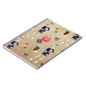 プランナーガールスパイラルフォトノートブック ノートブック (左側)