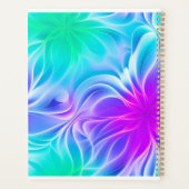 プランナーグリーンピンクふっ化したフラクタル芸術 プランナー手帳 (裏面)