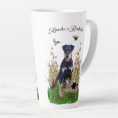 プランナーコーヒーマグ カフェラテマグ (右アングル)