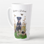 プランナーコーヒーマグ カフェラテマグ (左アングル)