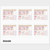 プランナーシール スクエアシール (シート)