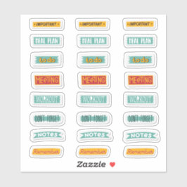 プランナーステッカーパック シール