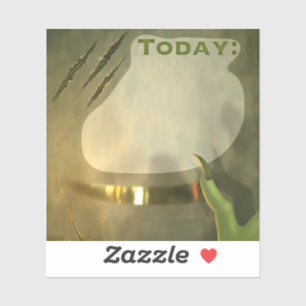 プランナーステッカー緑の四角スクラップブック シール